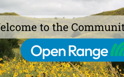 Welcome to the community, Open Range